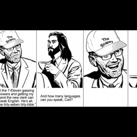 Christian humor: not an oxymoron (“Coffee with Jesus”)